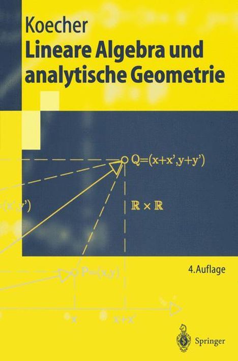 Max Koecher: Lineare Algebra und analytische Geometrie, Buch