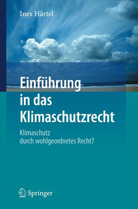 Ines Härtel: Einführung in das Klimaschutzrecht, Buch