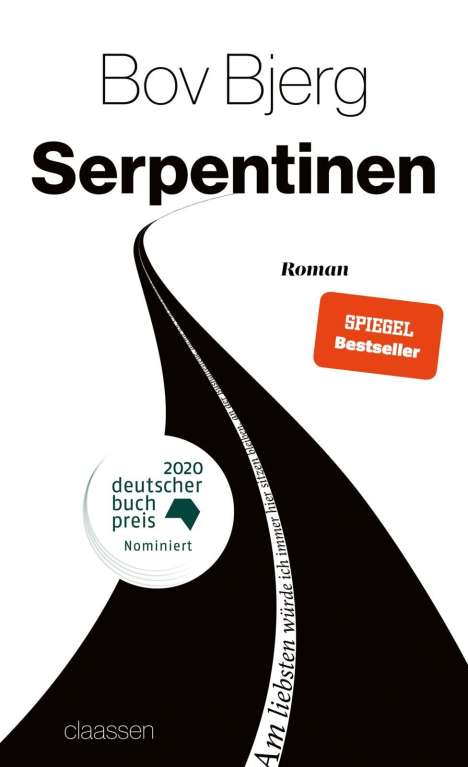 Bov Bjerg (geb. 1965): Serpentinen, Buch