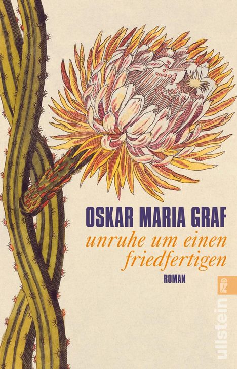 Oskar Maria Graf: Unruhe um einen Friedfertigen, Buch