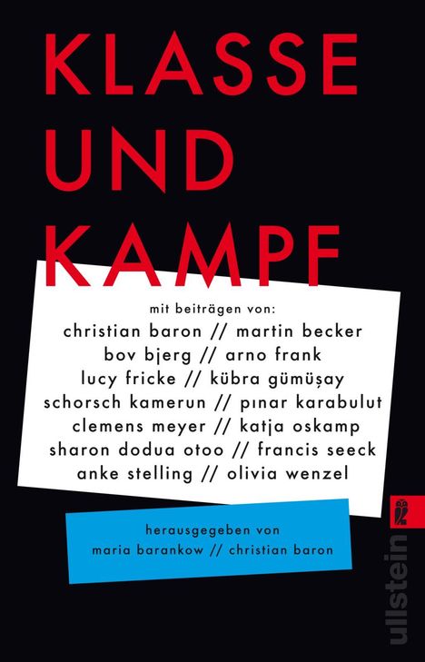 Klasse und Kampf, Buch