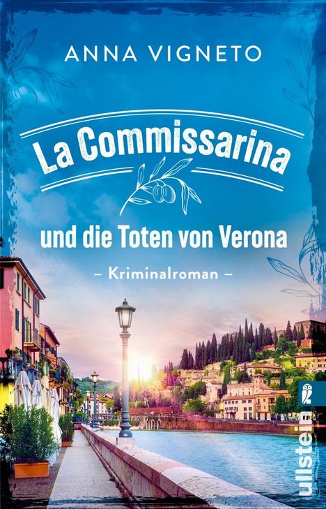 Anna Vigneto: La Commissarina und die Toten von Verona, Buch