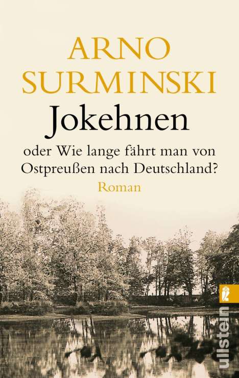 Arno Surminski: Jokehnen, Buch