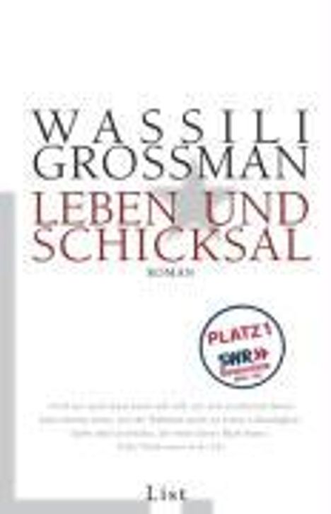 Wassili Grossman: Grossman, W: Leben und Schicksal, Buch