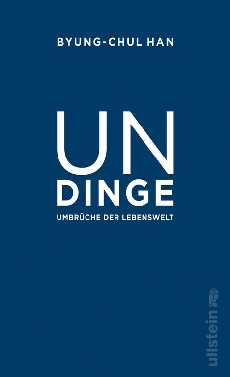 Byung-Chul Han: Undinge, Buch