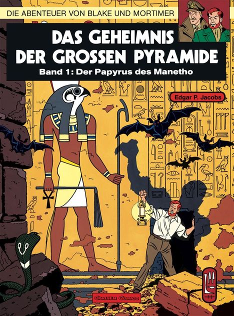 Edgar-Pierre Jacobs: Die Abenteuer von Blake und Mortimer 01. Das Geheimnis der großen Pyramide 1. Der Papyrus des Manetho, Buch