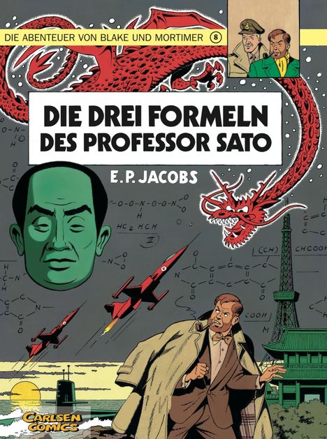 Edgar-Pierre Jacobs: Blake und Mortimer 8: Die drei Formeln des Professor Sato, Buch