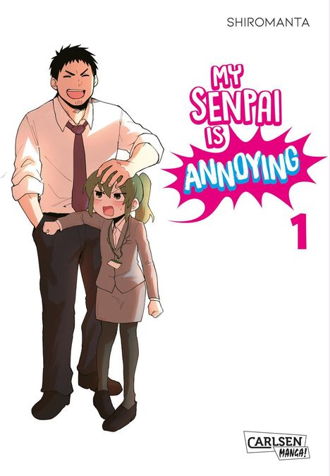 Shiromanta: My Senpai is Annoying 1, Buch