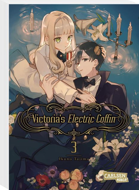 Ikuno Tajima: Victoria's Electric Coffin 3, Buch