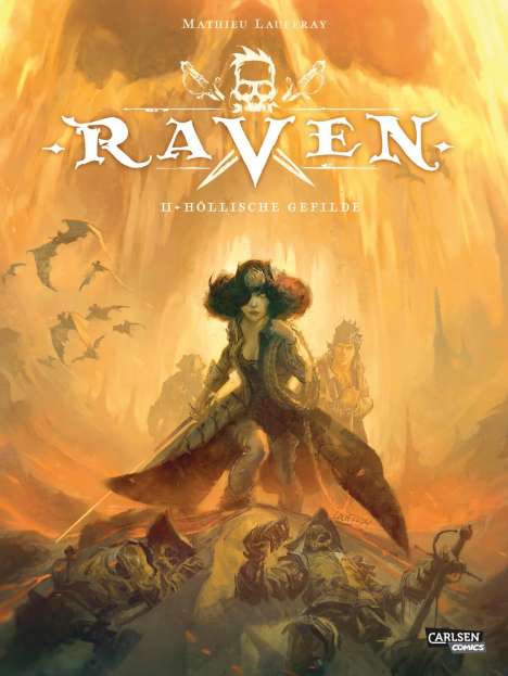 Mathieu Lauffray: Raven 2: Höllische Gefilde, Buch