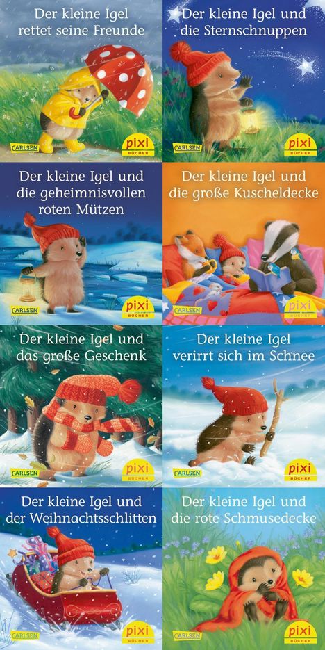 Pixi-8er-Set 263: Der kleine Igel (8x1 Exemplar), Buch