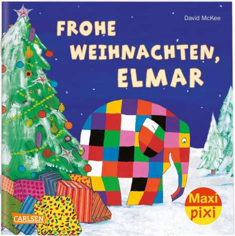 David McKee: Maxi Pixi 299: VE 5 Frohe Weihnachten, Elmar! (5 Exemplare), Buch