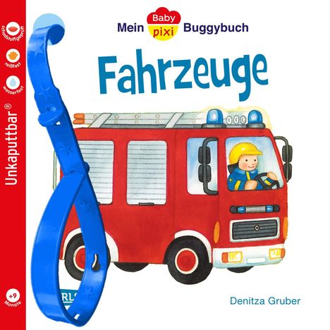 Denitza Gruber: Baby Pixi 43: Mein Baby-Pixi Buggybuch: Fahrzeuge, Buch