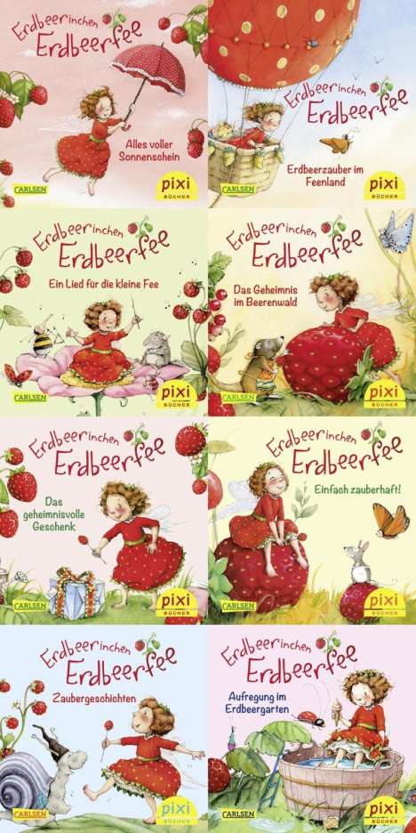 Stefanie Dahle: Pixi-Serie Nr. 269: Erdbeerinchen Erdbeerfee (8x8 Exemplare), Buch