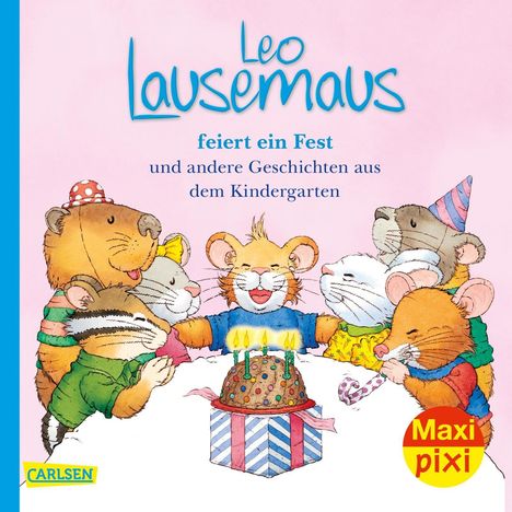Maxi Pixi 322: VE 5 Leo Lausemaus feiert Geburtstag (5 Exemplare), Diverse