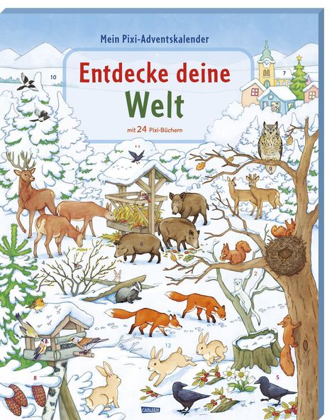 Diverse: Pixi "Entdecke" Adventskalender 2023, Diverse