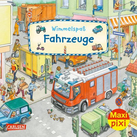 Maxi Pixi 422: VE 5: Wimmelspaß Fahrzeuge (5 Exemplare), Diverse