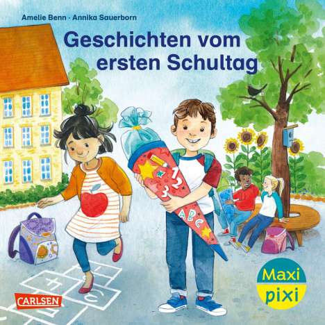 Amelie Benn: Maxi Pixi 438: VE 5: Geschichten vom ersten Schultag (5 Exemplare), Diverse