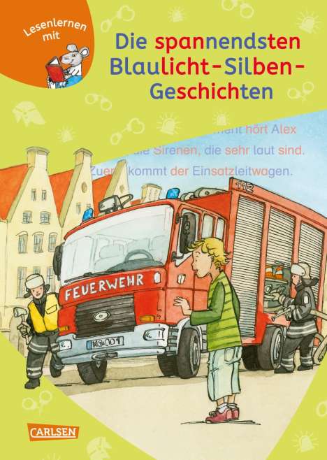 Petra Wiese: LESEMAUS zum Lesenlernen Sammelbände: Die spannendsten Blaulicht-Silben-Geschichten, Buch