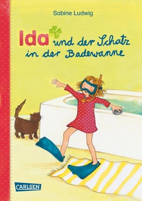 Sabine Ludwig: Ida und der Schatz in der Badewanne, Buch