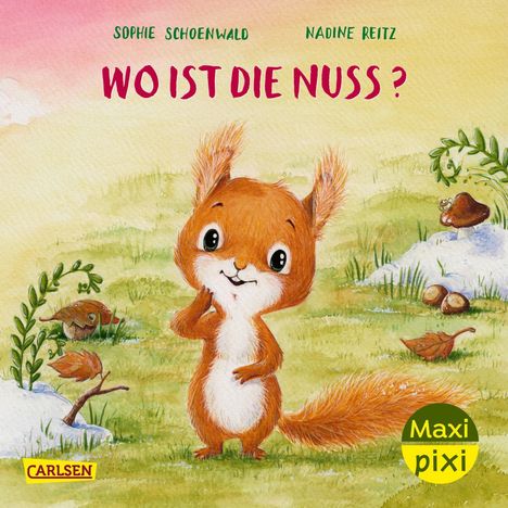 Sophie Schoenwald: Maxi Pixi 483: VE 5: Wo ist die Nuss? (5 Exemplare), Diverse