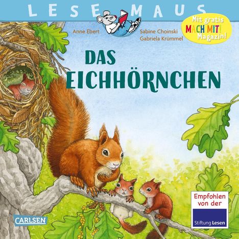 Gabriela Krümmel: LESEMAUS 8: Das Eichhörnchen, Buch