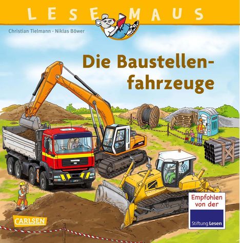 Christian Tielmann: Die Baustellenfahrzeuge, Buch