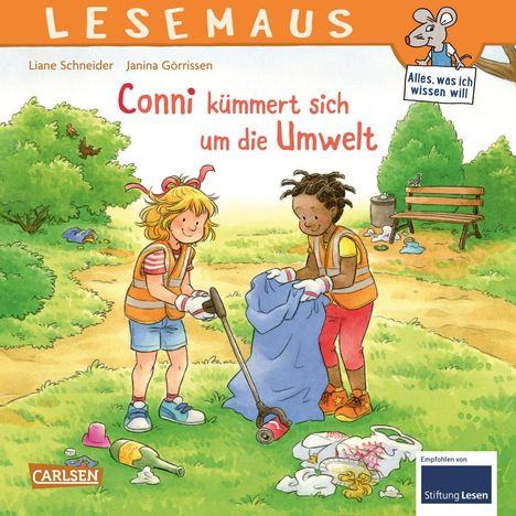 Liane Schneider: LESEMAUS 117: Conni kümmert sich um die Umwelt, Buch