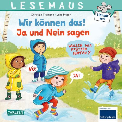 Christian Tielmann: LESEMAUS 155: Wir können das! Ja und Nein sagen, Buch