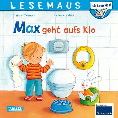 Christian Tielmann: LESEMAUS: Max geht aufs Klo, Buch