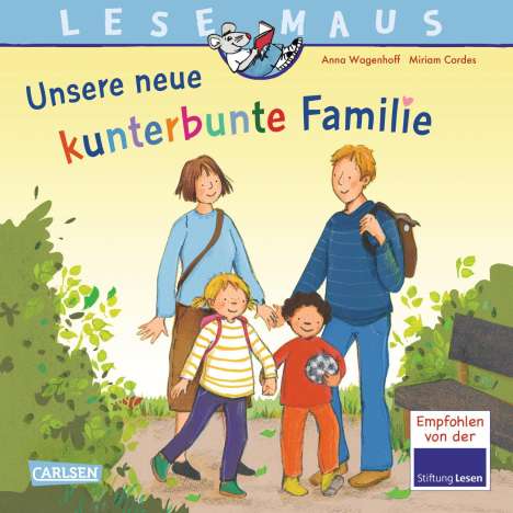 Anna Wagenhoff: LESEMAUS 170: Unsere neue kunterbunte Familie, Buch