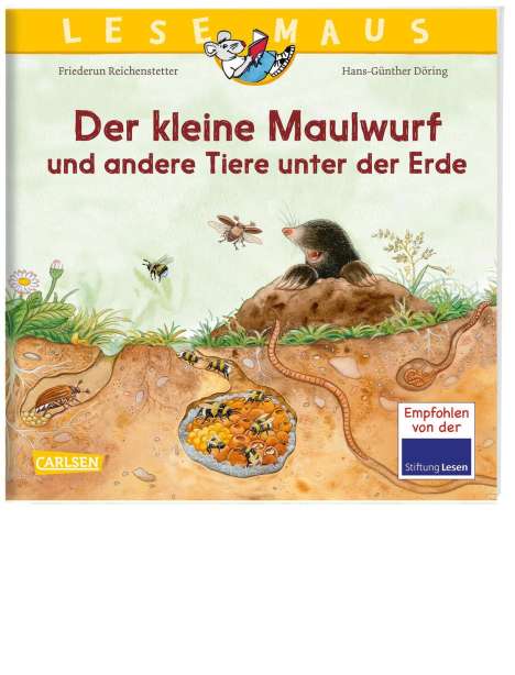 Friederun Reichenstetter: LESEMAUS 178: Der kleine Maulwurf und andere Tiere unter der Erde, Buch