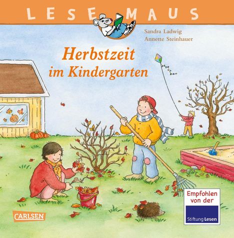 Sandra Ladwig: LESEMAUS 3: Herbstzeit im Kindergarten, Buch