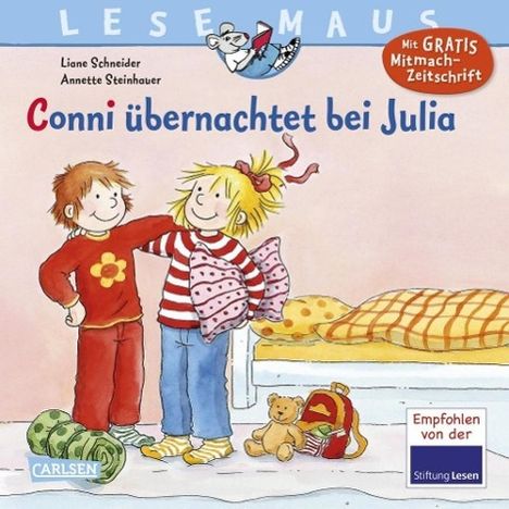 Liane Schneider: Conni übernachtet bei Julia, Buch