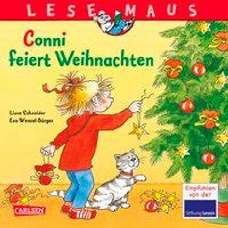 Liane Schneider: LESEMAUS 58: Conni feiert Weihnachten, Buch