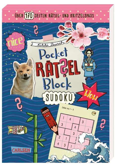 Nikki Busch: Busch, N: Pocket-Rätsel-Block: Sudoku, Buch