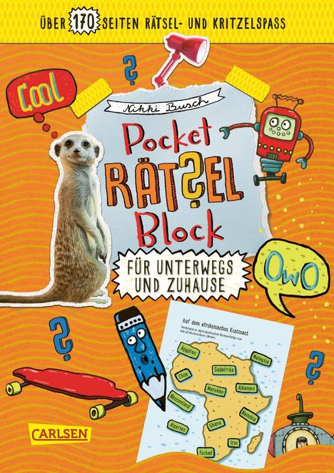 Nikki Busch: Pocket-Rätsel-Block: Unterwegs und Zuhause, Buch