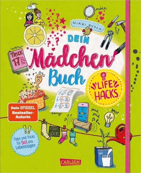 Nikki Busch: #buch4you: Dein Mädchenbuch: Life Hacks, Buch
