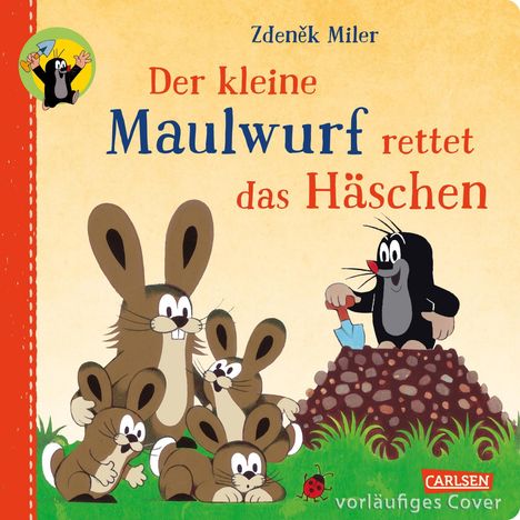 Zdenek Miler: Der kleine Maulwurf rettet das Häschen, Buch