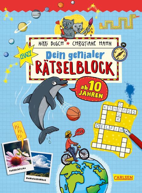 Nikki Busch: Dein genialer Rätselblock, Buch