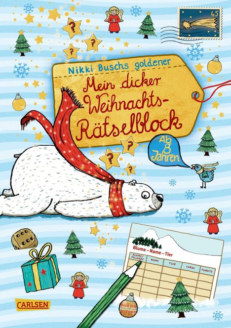 Nikki Busch: Busch, N: Mein dicker Weihnachts-Rätselblock, Buch