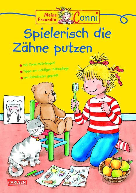 Hanna Sörensen: Conni Gelbe Reihe (Beschäftigungsbuch): Spielerisch die Zähne putzen, Buch