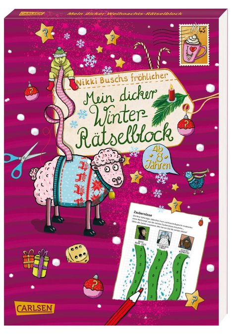 Nikki Busch: Busch, N: Mein dicker Winter-Rätselblock, Buch
