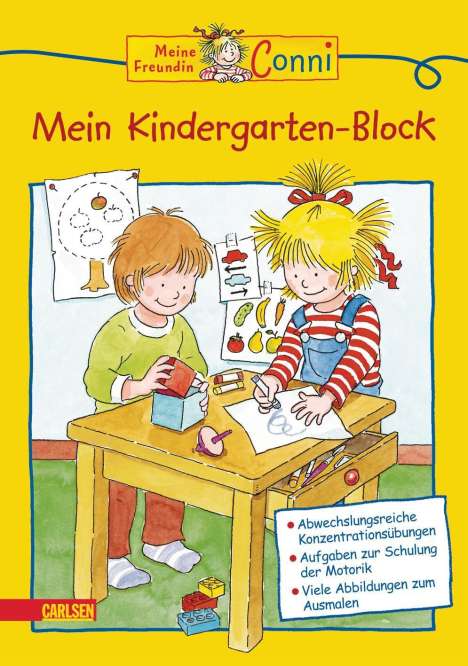 Conni Gelbe Reihe: Mein Kindergarten-Block, Buch