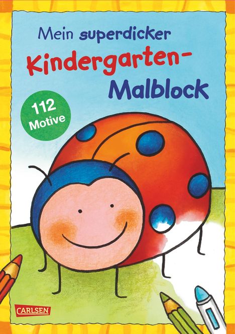 Mein superdicker Kindergarten-Malblock, Buch