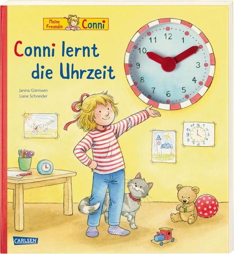 Liane Schneider: Conni-Bilderbücher: Conni lernt die Uhrzeit, Buch