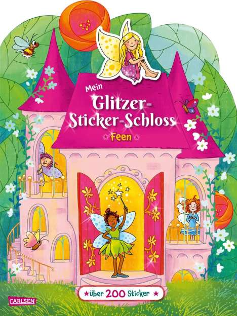 Laura Leintz: Leintz, L: Mein Glitzer-Sticker-Schloss: Feen, Buch