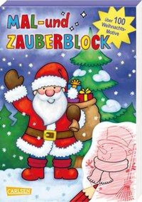 Laura Leintz: Leintz, L: Mal- und Zauberblock: Weihnachten, Buch