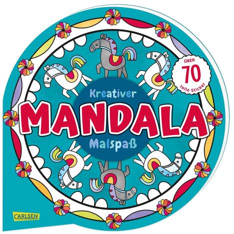 Anton Poitier: Kreativer Mandala-Malspaß, Buch
