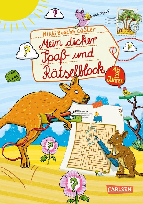 Nikki Busch: Rätselspaß Grundschule: Mein dicker Spaß- und Rätselblock, Buch